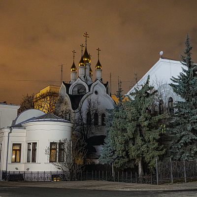 Митрополит Георгий совершил Божественную литургию на Патриаршем подворье Дивеевского монастыря в Москве
