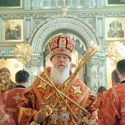В день Усекновения главы Иоанна Предтечи епископ Городецкий и Ветлужский Августин совершил Божественную литургию