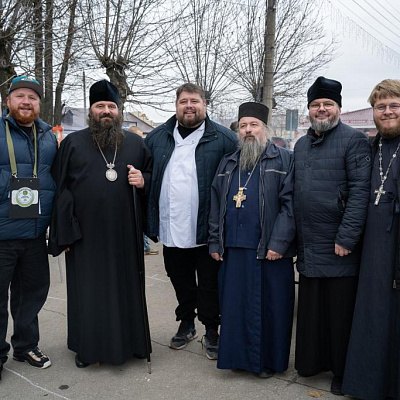Епископ Городецкий и Ветлужский Парамон посетил гастрономический фестиваль «Хороши Зелёны Щи!» в р.п. Ковернино