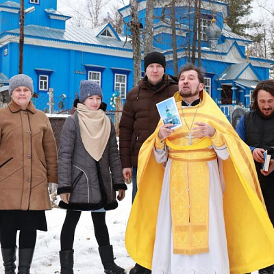 Семейные соревнования «На дворе дрова» в селе Светлом