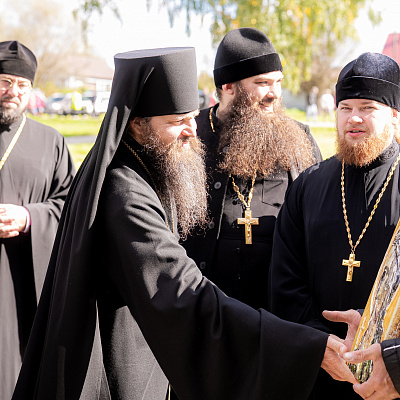 Управляющий Лысковской епархией посетил праздник фольклора и ремесел «Голос традиций» в селе Хирино