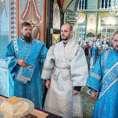 В праздник Рождества Пресвятой Богородицы епископ Городецкий и Ветлужский Парамон совершил Божественную литургию в Городецком Феодоровском мужском монастыре