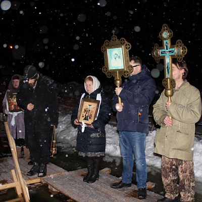 Празднование Крещения Господня в Семеновском благочинии
