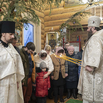 В деревне Шалдеж Семеновского благочиния Городецкой епархии состоялось Великое освящение храма в честь Рождества Христова