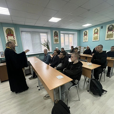 Помощник благочинного Приокского округа принял участие в проводах призывников на срочную службу