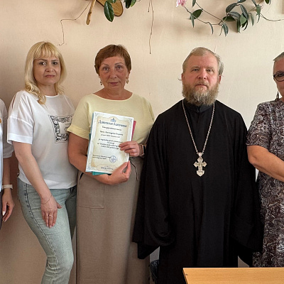 В Дивеевском благочинии наградили педагогов за подготовку школьников к олимпиаде по основам православной культуры