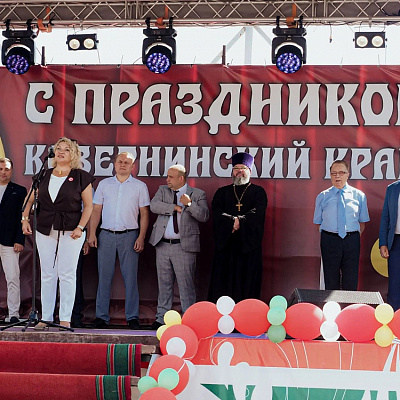 Настоятель храма в честь Вознесения Господня в поселке Ковернино поздравил жителей Ковернинского округа с Днем муниципалитета