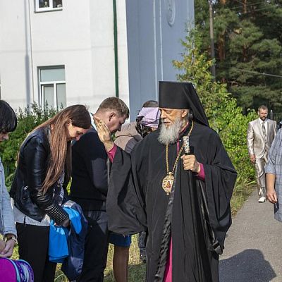 В День Знаний епископ Городецкий и Ветлужский Августин посетил православную гимназию имени Александра Невского (Городецкая епархия)