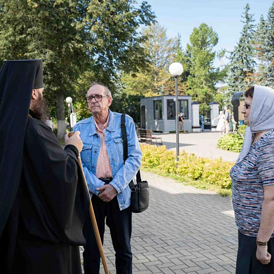 В Неделю 9-ю по Пятидесятнице епископ Городецкий и Ветлужский Парамон совершил Божественную литургию в Городецком Феодоровском мужском монастыре