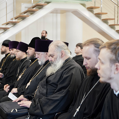 Митрополит Георгий принял участие в конференции, посвященной Патриарху Сергию (Страгородскому)