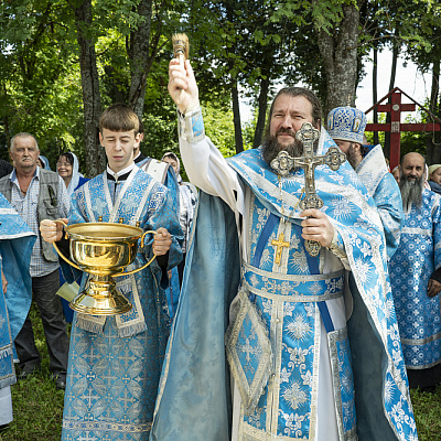 В малый престольный праздник епископ Городецкий и Ветлужский Парамон совершил Божественную литургию в соборе Воскресения Словущего р.п. Воскресенское
