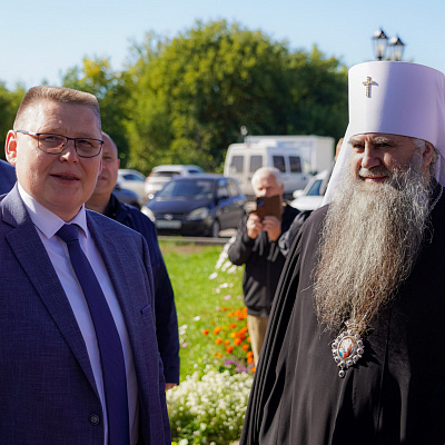 Глава Нижегородской митрополии совершил Божественную литургию в Успенском храме Богородска
