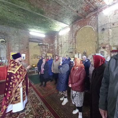 В Покровском храме Семеновского благочиния прошла первая Божественная литургия спустя 85 лет