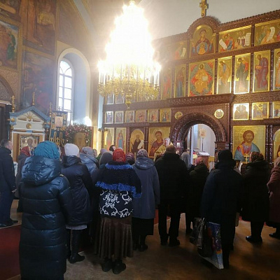Праздничное богослужение в день памяти мученицы Елизаветы Самосской