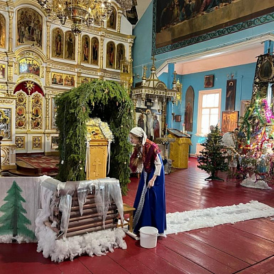 Святки в селе Светлое Семеновского благочиния