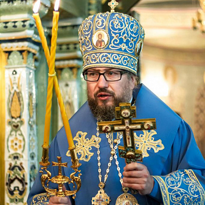В Престольный праздник иконы Божией Матери «Феодоровская» епископ Городецкий и Ветлужский Августин совершил Божественную литургию в Городецком Феодоровском мужском монастыре