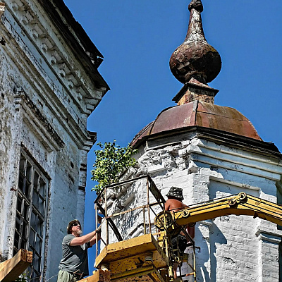 В селе Макарьевское Ветлужско-Уренского благочиния завершилась подготовка к празднованию 200-летия храма