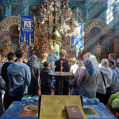 В Сокольском благочинии были совершены молебны перед началом учебного года