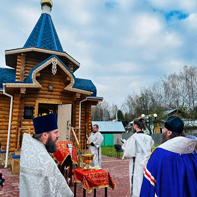 Епископ Городецкий и Ветлужский Парамон совершил освящение часовни в честь великомученицы Параскевы Пятницы с. Докукино Воскресенского благочиния