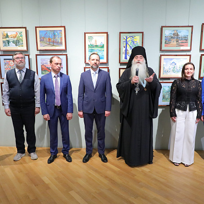 Архимандрит Тихон (Затёкин) принял участие в церемонии награждения победителей II Приволжского окружного конкурса детского рисунка