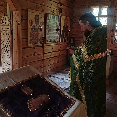 В часовне у озера Светлояр в селе Владимирское возобновлены регулярные богослужения