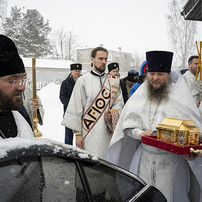 Епископ Городецкий и Ветлужский Парамон совершил Великое освящение храма святителя Николая Чудотворца в Городце