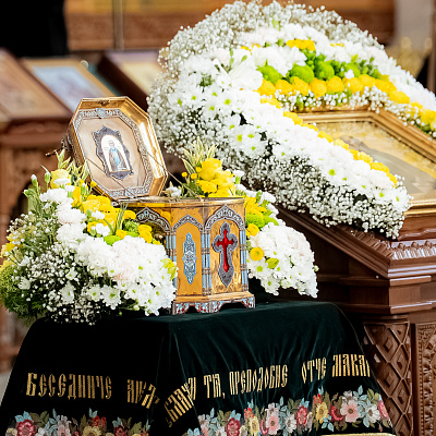 Митрополит Георгий совершил всенощное бдение в Свято-Троицком Макарьевском Желтоводском монастыре