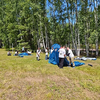 Завершилась первая неделя туристического слета имени святого благоверного князя Александра Невского