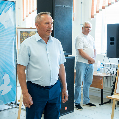 В Тонкино состоялось открытие выставки творческих работ «Наследие преподобного Варнавы Ветлужского. Творчество во имя святого»