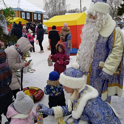 Святки в селе Светлое Семеновского благочиния