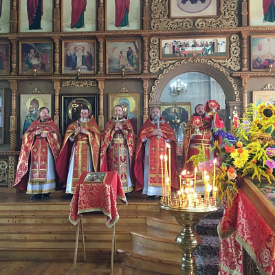 В Воскресенском отметили престольный праздник  Воскресенского Собора