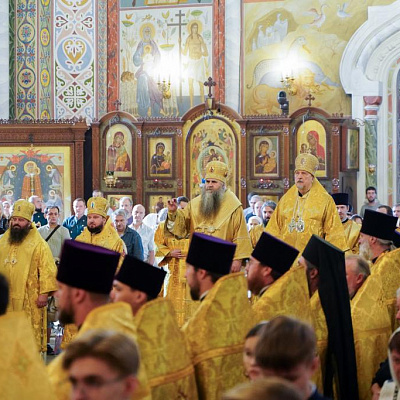Епископ Городецкий и Ветлужский Парамон сослужил Главе Нижегородской митрополии на Божественной литургии в Александро-Невском кафедральном соборе