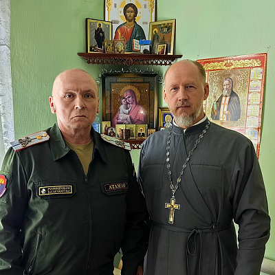 Благочинный Ветлужско-Уренского округа встретился с атаманом казачьего общества