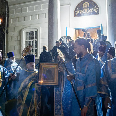 В Городце состоялись проводы чудотворной иконы Божией Матери «Казанская»