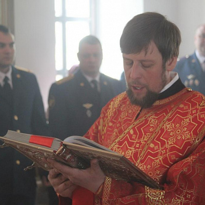 Епископ Городецкий и Ветлужский Августин совершил Божественную литургию в храме ФКУ ИК-1 поселка Сухобезводное