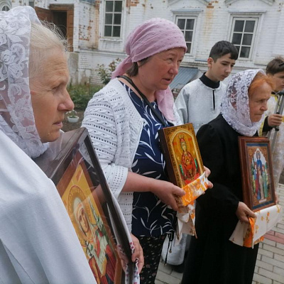 Престольный праздник в храме Всех Святых города Семенова