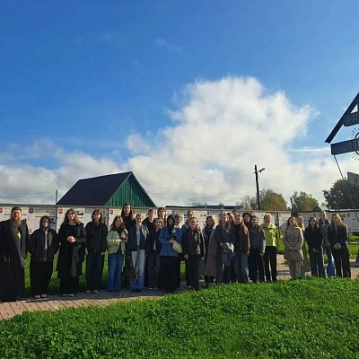 Студенты строительной академии Нижнего Новгорода посетили храм в селе Воронино Городецкого благочиния