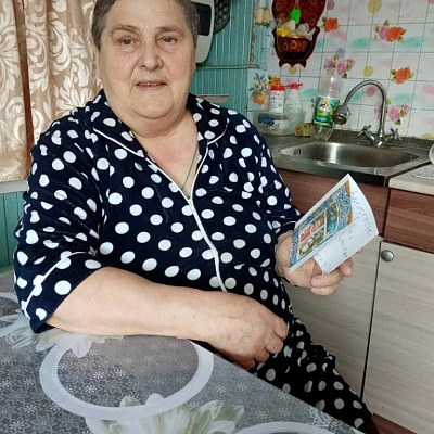"Пасхальная открытка - пожилым людям"