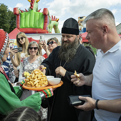 Епископ Городецкий и Ветлужский Парамон посетил торжественное мероприятие, посвященное Дню поселка р.п. Воскресенское