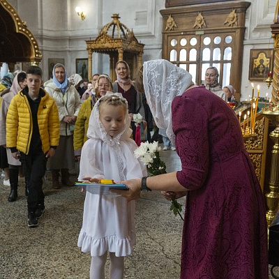 В Спасо-Преображенском соборе Сормовского благочиния состоялся праздник первой исповеди