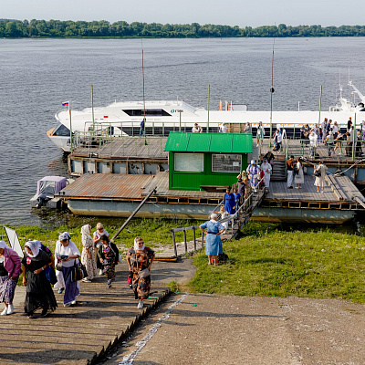В Свято-Троицком Макарьевском Желтоводском женском монастыре отпраздновали день памяти основателя обители