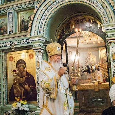 Епископ Городецкий и Ветлужский Августин совершил Божественную литургию в Городецком кафедральном соборе