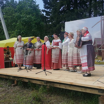 Праздник Троицы в д. Богоявление