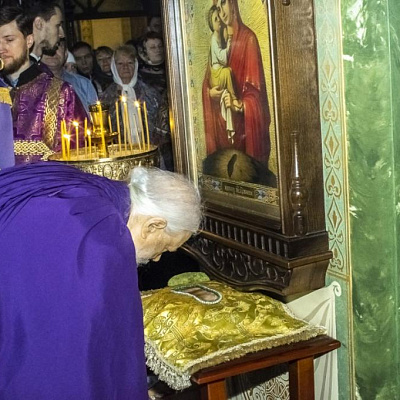 В Неделю 2-ю Великого поста епископ Городецкий и Ветлужский Августин совершил Божественную литургию в Феодоровском кафедральном соборе