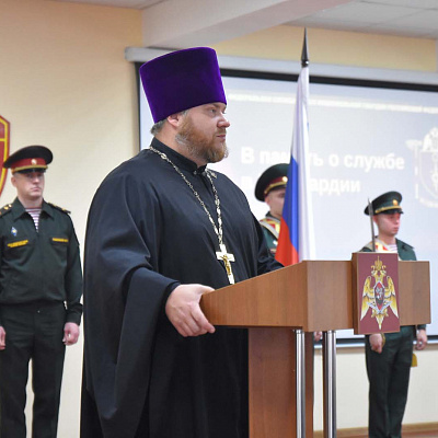 Помощник благочинного Воскресенского округа Нижегородской епархии принял участие в проводах солдат-срочников в запас