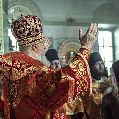 В праздник святых Жен-мироносиц епископ Городецкий и Ветлужский Августин совершил Божественную литургию
