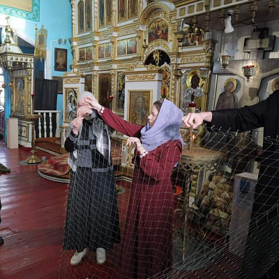 Мастер-класс по плетению маскировочных сетей
