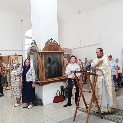 Праздник Преображения Господня в храме Пресвятой Живоначальной Троицы поселка Шаранга