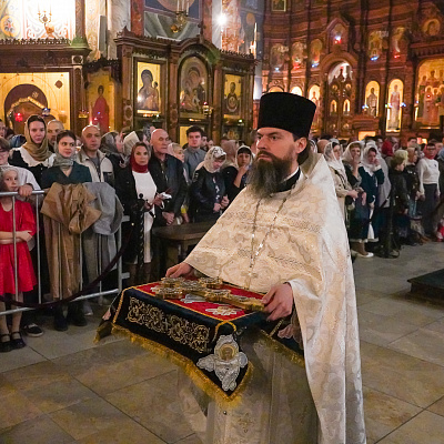 В праздник Воскресения Христова митрополит Георгий возглавил богослужения в Александро-Невском кафедральном соборе Нижнего Новгорода