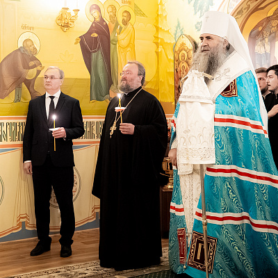 Митрополит Георгий провел встречу с прокурором Нижегородской области Алексеем Цукановым